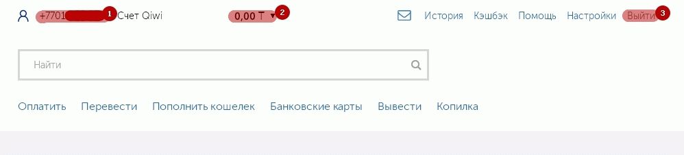 Личный кабинет QIWI Wallet